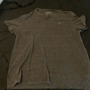American Eagle grey polo